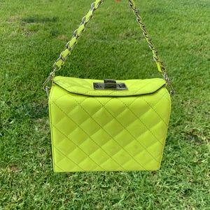Lime green Steve Madden bag
